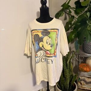 vintage 90s Disney Mickey Mouse tee‎ Disney Size XL